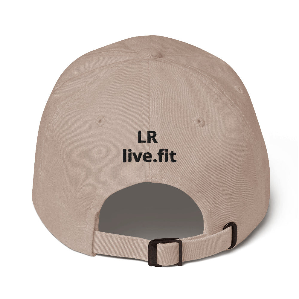 LRlive.fit workout stix-tionary Dad hat