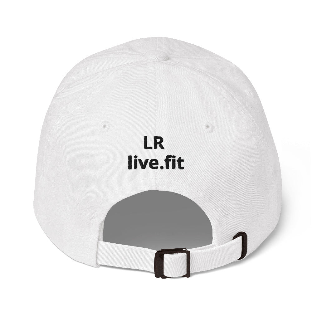 LRlive.fit workout stix-tionary Dad hat
