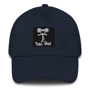 LRlive.fit Yoga Tree pose stix-tionary Dad hat